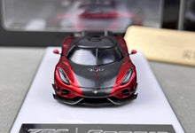 Load image into Gallery viewer, TPC 1:64 Red Carbon Top Regera Super Racing Sports Model Diecast Metal Car New Collection