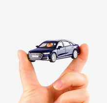 Load image into Gallery viewer, JKM 1:64 Navy Blue 2021 A8L Luxury Sedan Sports Model Diecast Metal Car