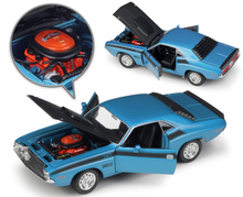Load image into Gallery viewer, WELLY 1:24 1970 Challenger T/A Muscle Racing Sports Model Diecast Metal Car