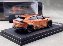 Load image into Gallery viewer, Flame 1:64 Orange URUS LB Widebody Sports Model Diecast Metal Car New Collection