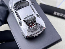 Load image into Gallery viewer, SH 1:64 Silver Novitec SF90 Hard Top Racing Sports Model Diecast Metal Car New Collection