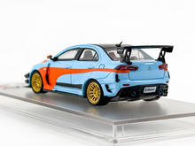 Load image into Gallery viewer, CM 1:64 Blue Lancer Evolution EVO 10 X Varis Sport Model Diecast Metal Car New Collection