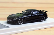 Load image into Gallery viewer, MJ 1:64 Black AMG GTR Coupe Super Racing Sport Model Diecast Metal Car New Collection