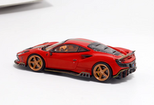 Load image into Gallery viewer, DCM 1:64 Red F8 Keyvany Racing Sports Model Diecast Metal Car New Collection
