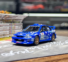 Load image into Gallery viewer, Minigt 1:64 Blue Impreza WRC99 GC8 STI #23 Sports Model Diecast Metal Car New Collection