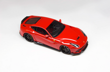 Load image into Gallery viewer, U2 1:64 DMC F12 Super Racing Sports Model Diecast Resin Car Box