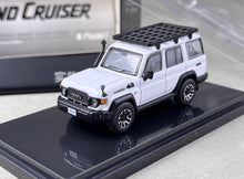 Load image into Gallery viewer, Model1 1:64 White Land Cruiser LC70 ORV Off Road Model Metal Diecast Car New Collection