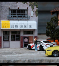 Load image into Gallery viewer, 1:64 Painted Figure Mini Model Miniature Resin Diorama Sand Taking Picture Girl New Scene