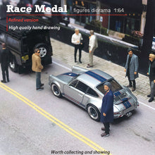 Load image into Gallery viewer, 1:64 Painted Figure Mini Model Miniature Resin Diorama Sand Suit Jacket Coat Man