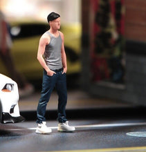Load image into Gallery viewer, 1:64 Painted Unpainted Figure Model Miniature Resin Diorama Man Hand in Pocket