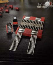 Load image into Gallery viewer, 1:64 Painted Figure Model Miniature Resin Sand Horsepower Engine Repair Shop Toy Collection