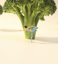 Load image into Gallery viewer, 1:64 Painted Figure Model Miniature Resin Diorama Sand Toy Yoga Sports Gym Girl