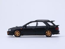 Load image into Gallery viewer, ATS 1:64 Black IMPREZA WRX STI GC Wagon Sport Open Model Diecast Metal Car New Collection