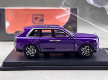 Load image into Gallery viewer, DCM 1:64 Purple Cullinan Luxury SUV Sports Model Diecast Metal Car New Collection