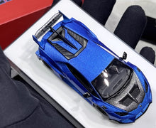 Load image into Gallery viewer, 1:64 Matte Blue LP610 Huracan GT Sports Model Diecast Resin Car New Collection