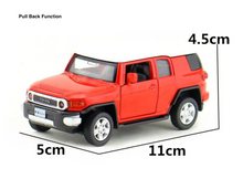 Load image into Gallery viewer, CCA 1:43 TOYOTA FJ Land Cruiser SUV Off Road Sports Model Toy Diecast Metal Car BN