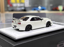 Load image into Gallery viewer, BZMW 1:64 White Skyline GTR R34 NISMO Z-Tune Sport Model Diecast Resin Car New Collection