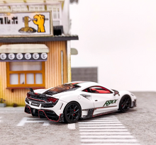 Load image into Gallery viewer, Fuelme 1:64 White Mansory F8XX Racing Sports Model Diecast Resin Car New