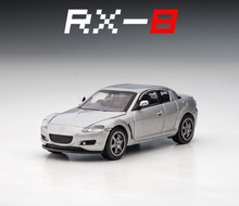 Load image into Gallery viewer, 1:64 JDM Silver Mazda RX8 Racing Sports Model Toy Diecast Metal Car BN