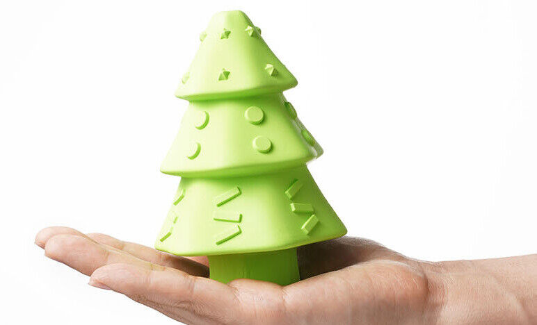 Dog Chew Durable Toy Safe Toy Teeth Grinding Christmas Tree Pet Puppy Play Fetch
