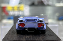 Load image into Gallery viewer, 1:64 Deepmaker Light blue Countach 5000s Sports Model Diecast Resin Car New Collection