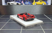 Load image into Gallery viewer, NEY 1:64 Red 488 Pista Convertible Racing Sport Model Diecast Resin Car New