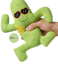 Load image into Gallery viewer, Dog Squeaky Toys Chew Puppy Fluffy Rope Toy Durable Teeth Grindin PET Cat Green