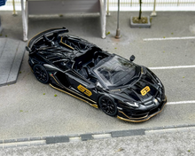 Load image into Gallery viewer, MINIGT 1:64 Black Aventador SVJ 63 Roadster Sports Model Diecast Metal Car New Collection