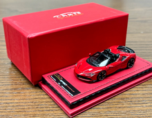 Load image into Gallery viewer, ART 1:64 Red SF90 Stradale Convertible Sports Model Diecast Resin Car New Collection