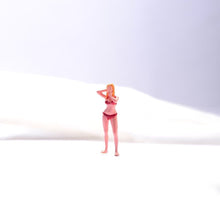 Load image into Gallery viewer, 1:64 Painted Unpainted Figure Model Miniature Resin Diorama Beauty Bikini Girl R New