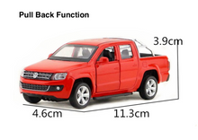 Load image into Gallery viewer, CCA 1:43 Red VW Amarok Pickup Truck Sports Model Toy Diecast Metal Car BN