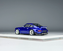 Load image into Gallery viewer, Zincit 1:64 Blue 911 964 singer DLS Sports Model Diecast Metal Car New Collection