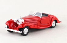 Load image into Gallery viewer, WELLY 1:36 1936 Classic 500K Vintage Convertible Model Diecast Toy Metal Car