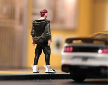 Load image into Gallery viewer, 1:64 Painted Figure Model Miniature Resin Diorama Toy Sand Street Trendy Man