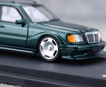 Load image into Gallery viewer, Mortal 1:64 Green S124 MODEII EVO2 Sports Wagon Model Diecast Metal Car New Collection