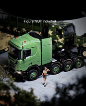 Load image into Gallery viewer, Masdi 1:64 Green Scania R650 Truck Head Cab Model Diecast Metal Car New Collection