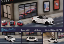Load image into Gallery viewer, SH 1:64 White LBWK Copen GTR Convertible Sports Model Diecast Metal K Car New