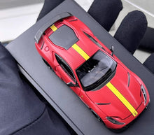 Load image into Gallery viewer, LT 1:64 Matte Red 812 Novitec N-Largo Racing Sport Model Diecast Metal Car New Collection