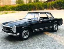 Load image into Gallery viewer, WELLY 1:24 1963 230SL Coupe Sports Classic Model Diecast Metal Car Display