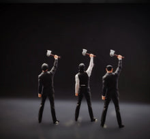 Load image into Gallery viewer, 1:64 Painted Figure Miniature Mini Resin Model Diorama Suit Men Set With Axe Man
