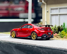 Load image into Gallery viewer, CM 1:64 Red Carbon BRZ Mk2 ZD8 Varis Sports Model Diecast Metal Car New Collection