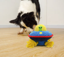 Load image into Gallery viewer, Dog Squeaky Alien Toys Chew Puppy Fluffy Rope Toy Durable Teeth Grindin PET Cat