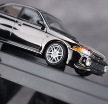 Load image into Gallery viewer, MH 1:64 Plating Black Lancer Evolution EVO IV GSR Model Diecast Metal Car New Collection
