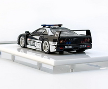 Load image into Gallery viewer, MY64 1:64 NFS Black F40 RCPD Patrol Police Sports Model Diecast Resin Car New Collection
