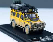 Load image into Gallery viewer, Master 1:64 Yellow Camel Defender 110 SUV ORV Sport Model Diecast Metal Car