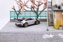 Load image into Gallery viewer, SOLO 1:64 Silver 2021 911 GT3 RS 992 Racing Sports Model Diecast Resin Car New