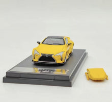 Load image into Gallery viewer, Master 1:64 JDM Yellow LC500 LB Widebody Sports Model Diecast Metal Car New