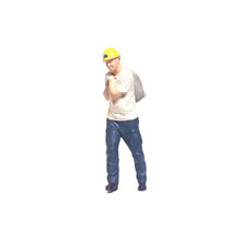 Load image into Gallery viewer, 1:64 Painted Figure Mini Model Miniature Resin Diorama Mining Porter Worker Man