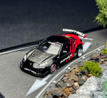 Load image into Gallery viewer, Minigt 1:64 Black GR86 Widebody Coupe Sports Model Diecast Metal Car New Collection