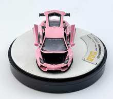 Load image into Gallery viewer, PGM 1:64 Pink LBWK Aventador LP700-4 Round Sports Model Diecast Metal Car New Collection
